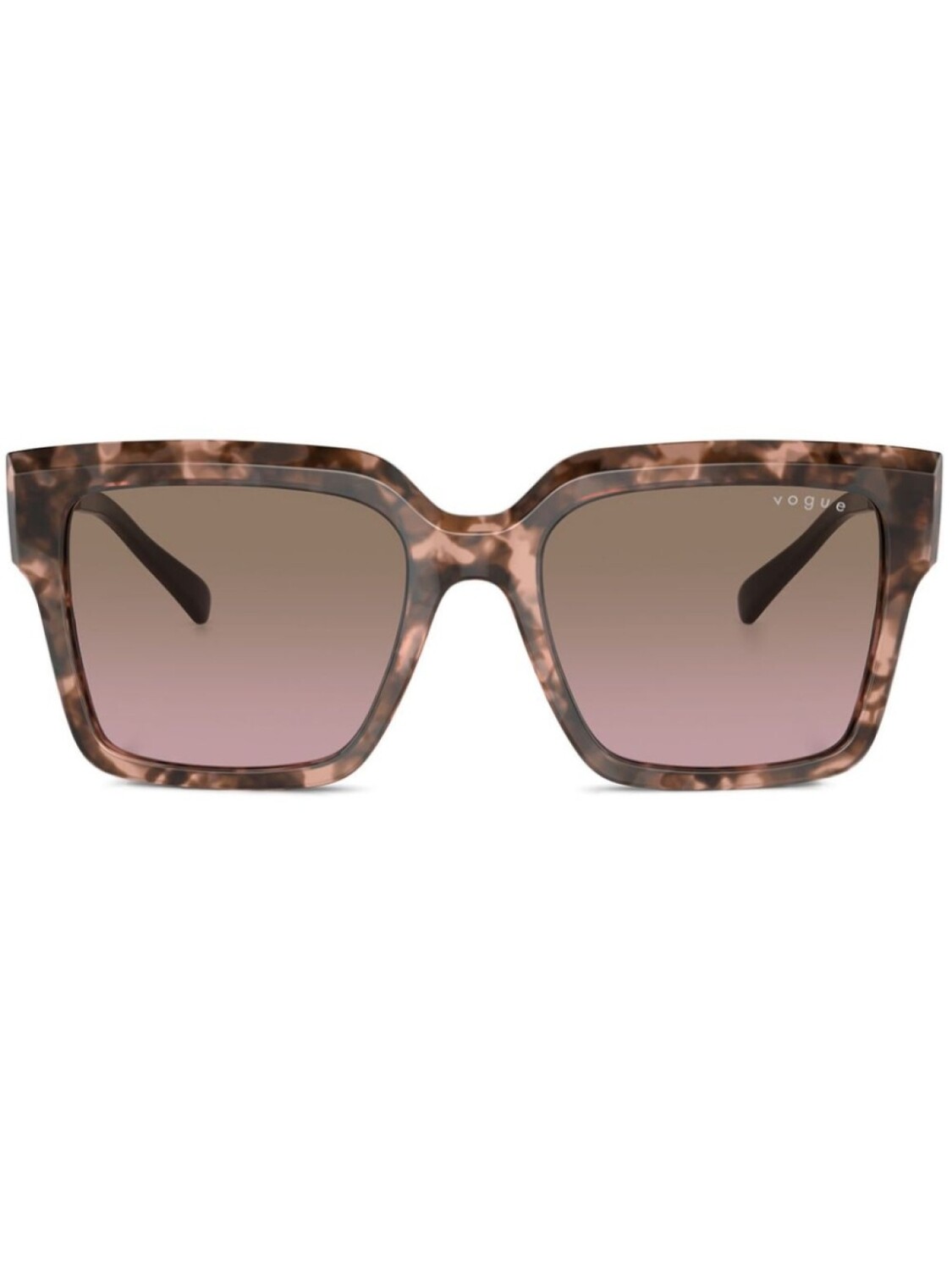 

Vogue Eyewear солнцезащитные очки в квадратной оправе, розовый