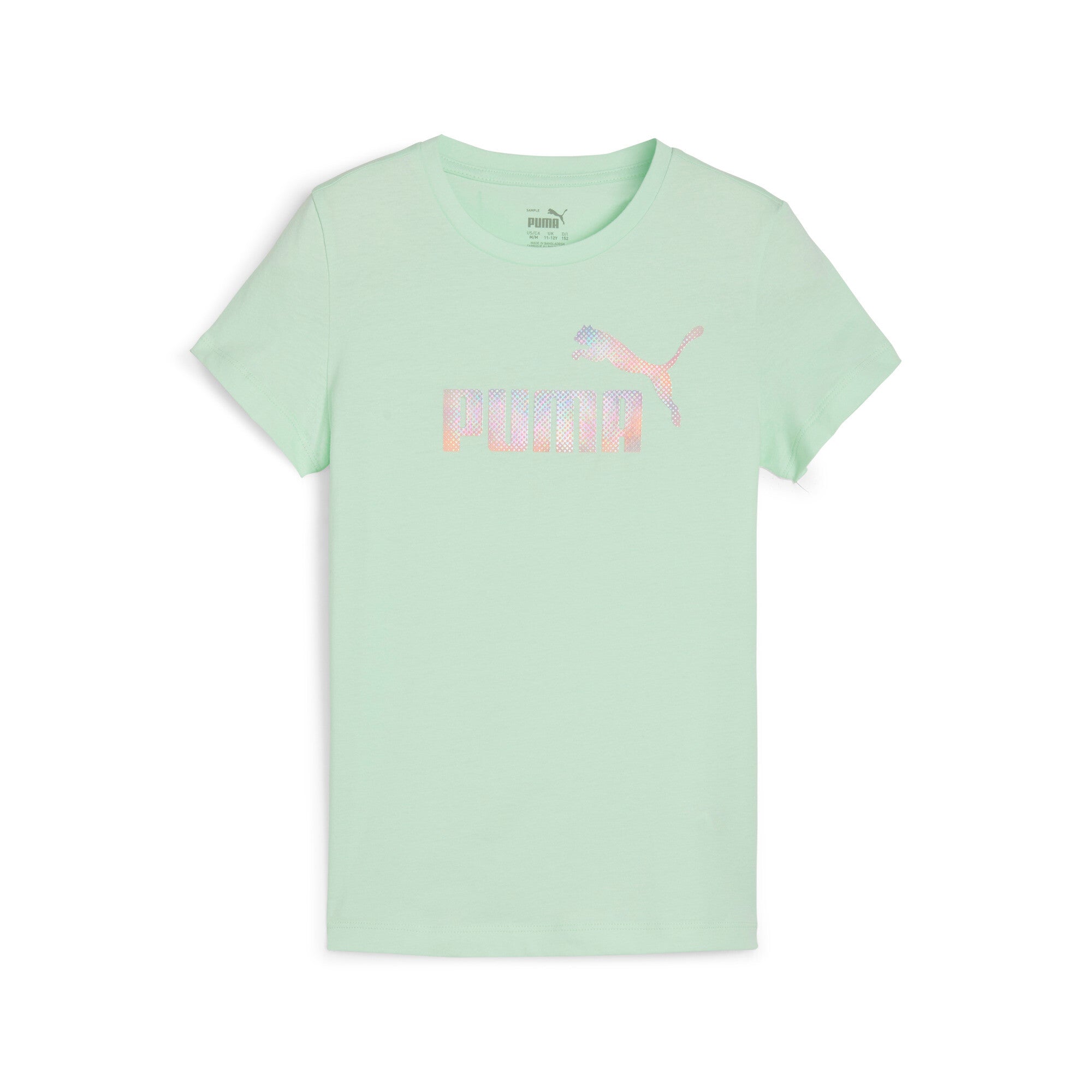

Футболка PUMA ESS+ SUMMER DAZE для девочек больших размеров, цвет fresh mint
