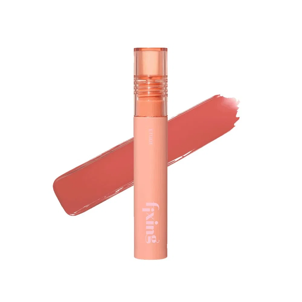 Жидкая помада «Fixing Colour #03 Mellow Peach» от ETUDE Etude