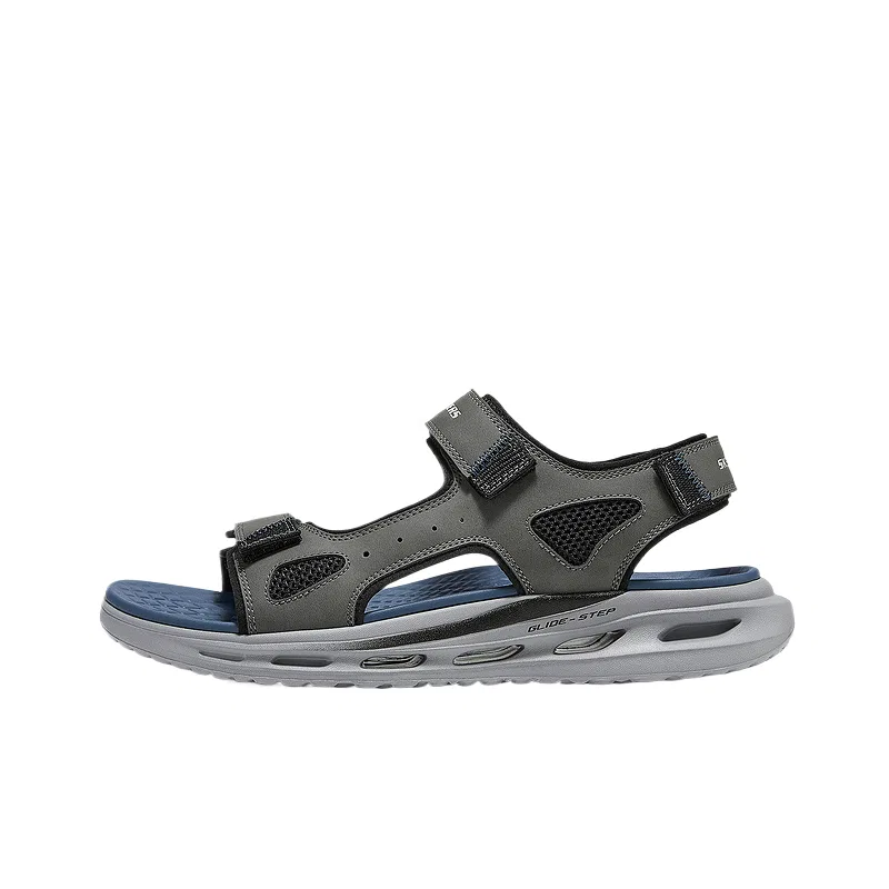 Пляжные сандалии Skechers Charcoal Gray