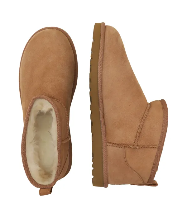 Угги Ugg Classic Ultra Mini, светло-коричневый — фото 4