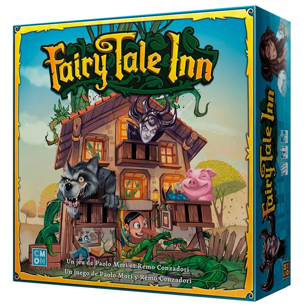

Детская настольная игра Asmodee Fairy Tale Inn, золотой