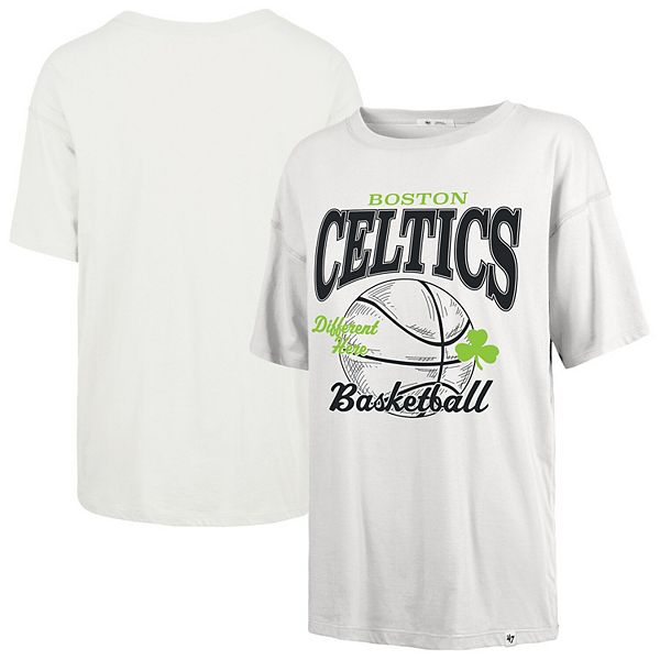 

Женская футболка '47 White Boston Celtics City Edition Down Court Sadie 47 Brand, Белый, Женская футболка '47 White Boston Celtics City Edition Down Court Sadie 47 Brand