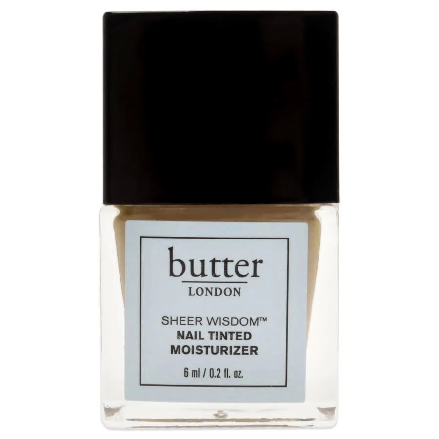 Butter London Ladies Sheer Wisdom Ногти Тонирующий Увлажняющий Крем 0.2 унции Средние Ногти 811161034434