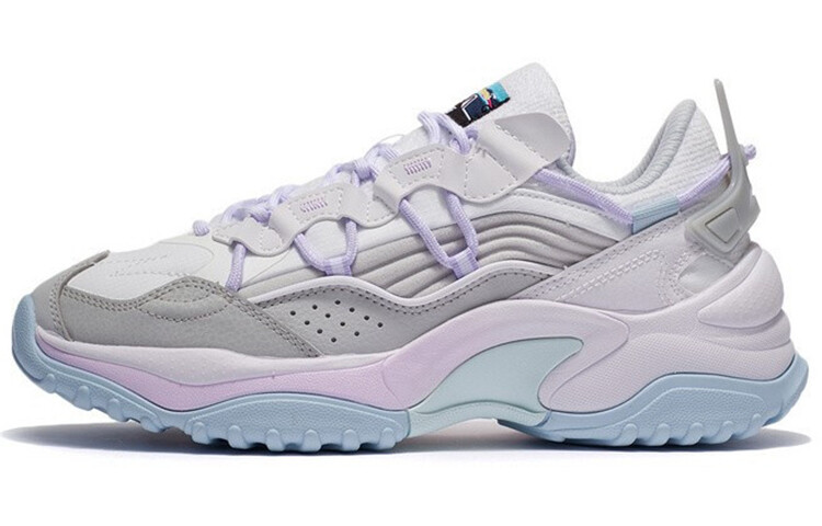 

LINING Aurora WindWalker Lifestyle Shoes Women's Low-top Standard White/glacial Gray