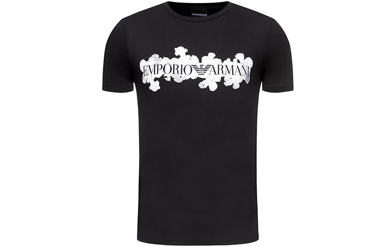 

Футболка мужская черная EMPORIO ARMANI