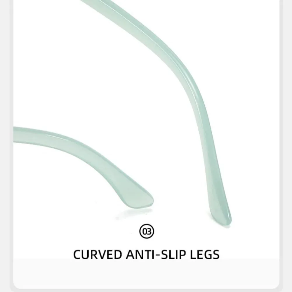 

Модные солнцезащитные очки в форме большого сердца для мужчин и женщин. Винтажные очки в форме неправильного треугольника для защиты глаз WNCKSQ, C1black