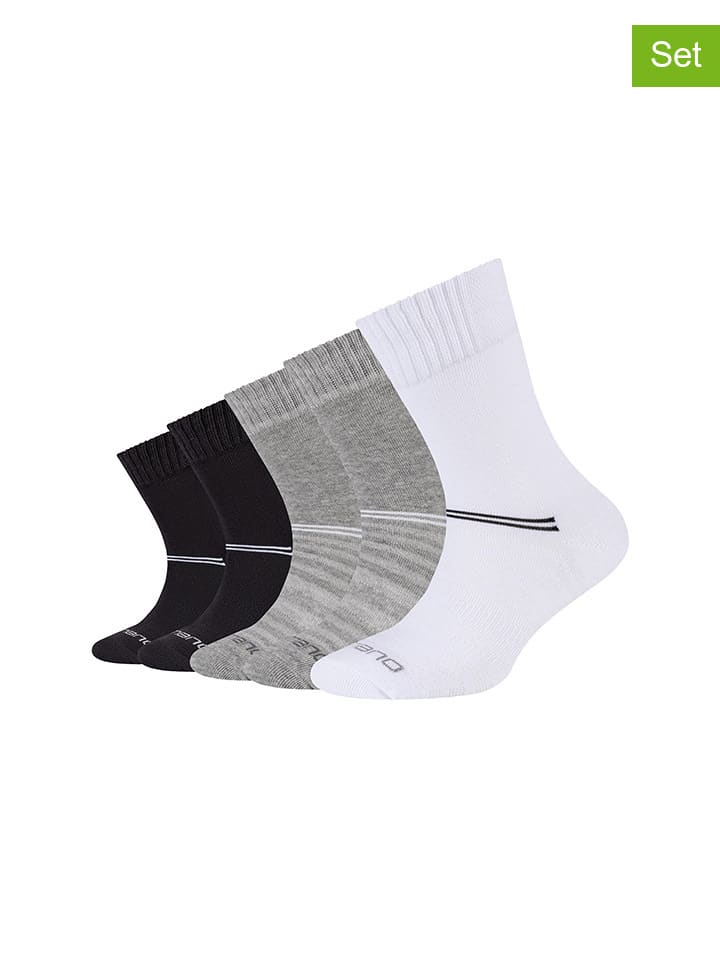 

Camano Набор из 10 пар: носки серого, черного и белого цвета