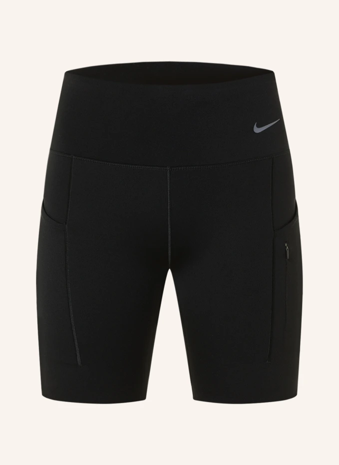 

Шорты для бега dri-fit go Nike, черный