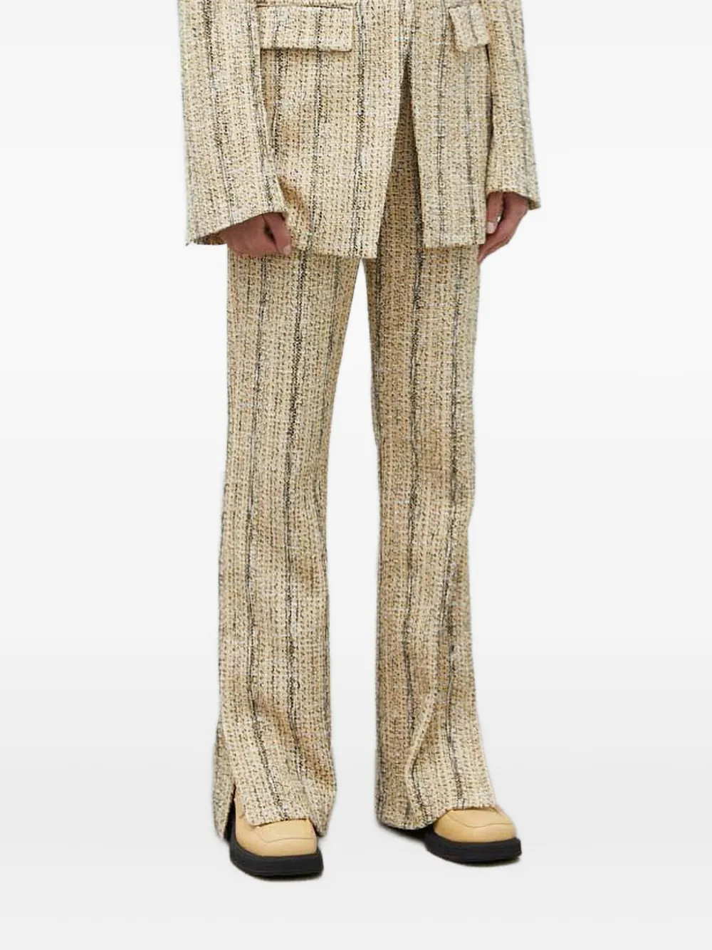 

Твидовые брюки с разрезами Day Birger Et Mikkelsen, нейтральный