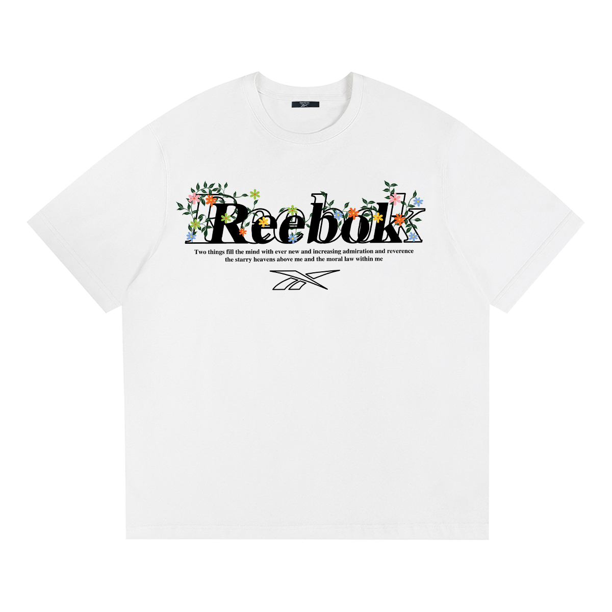 

Футболка Unisex Crew Neck Moderate Straight Fit Reebok, белый