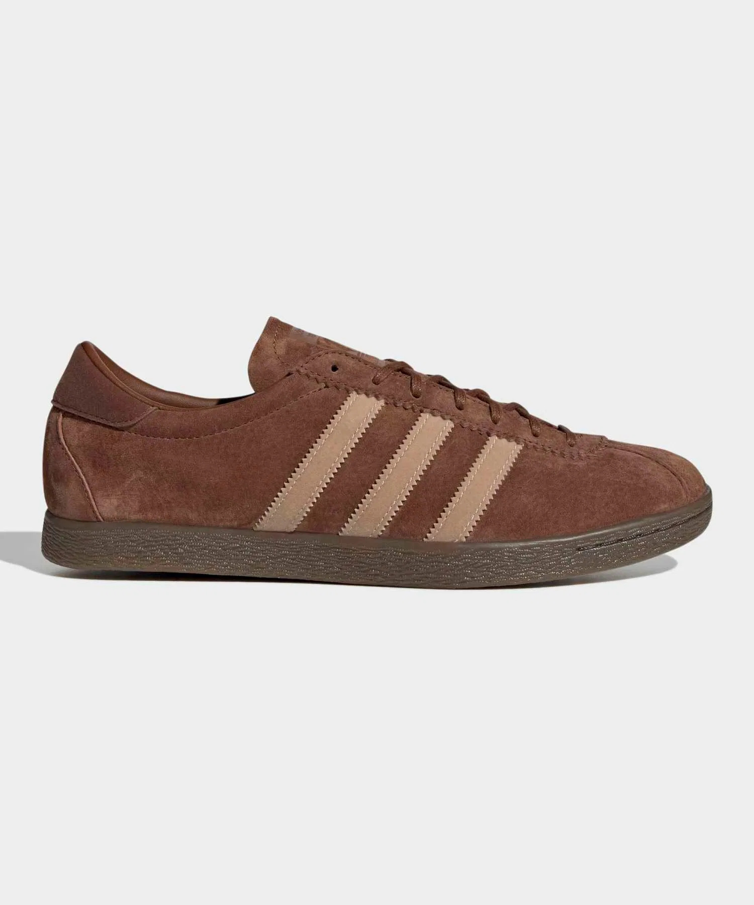 Унисекс кожаные кроссовки Adidas Tobacco коричневые