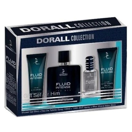 Dorall Collection Подарочный набор из 4 предметов для мужчин Fluid Intense Designer Cologne от Dorall Collection — фото 4