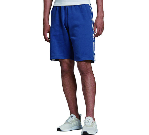 Шорты originals lockup lng shrt side stripe sports shorts blue Adidas, синий — фото 3