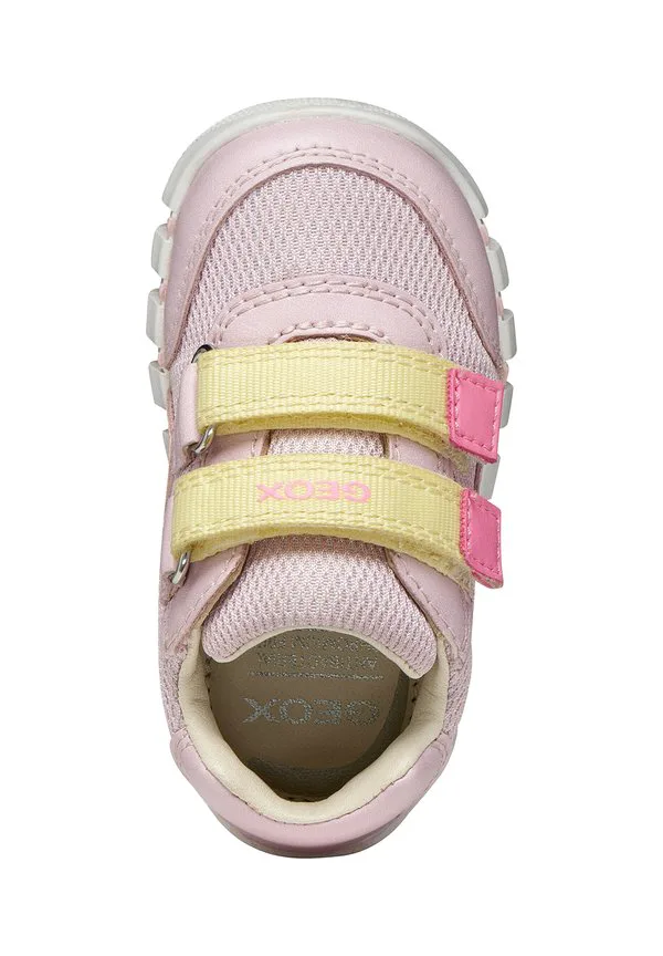 Низкие кроссовки b iupidoo Geox, Pink Light Yellow — фото 3