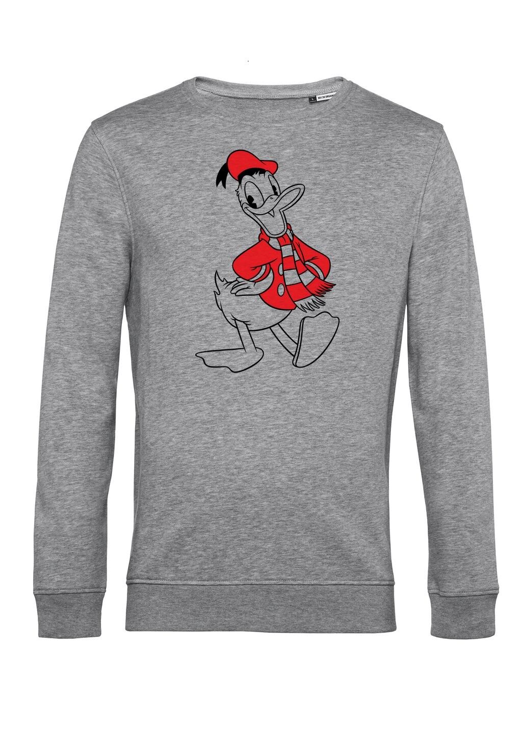 

Толстовка MICKEY CLASSIC DONALD HOLIDAY FILL Henry Tiger, серый