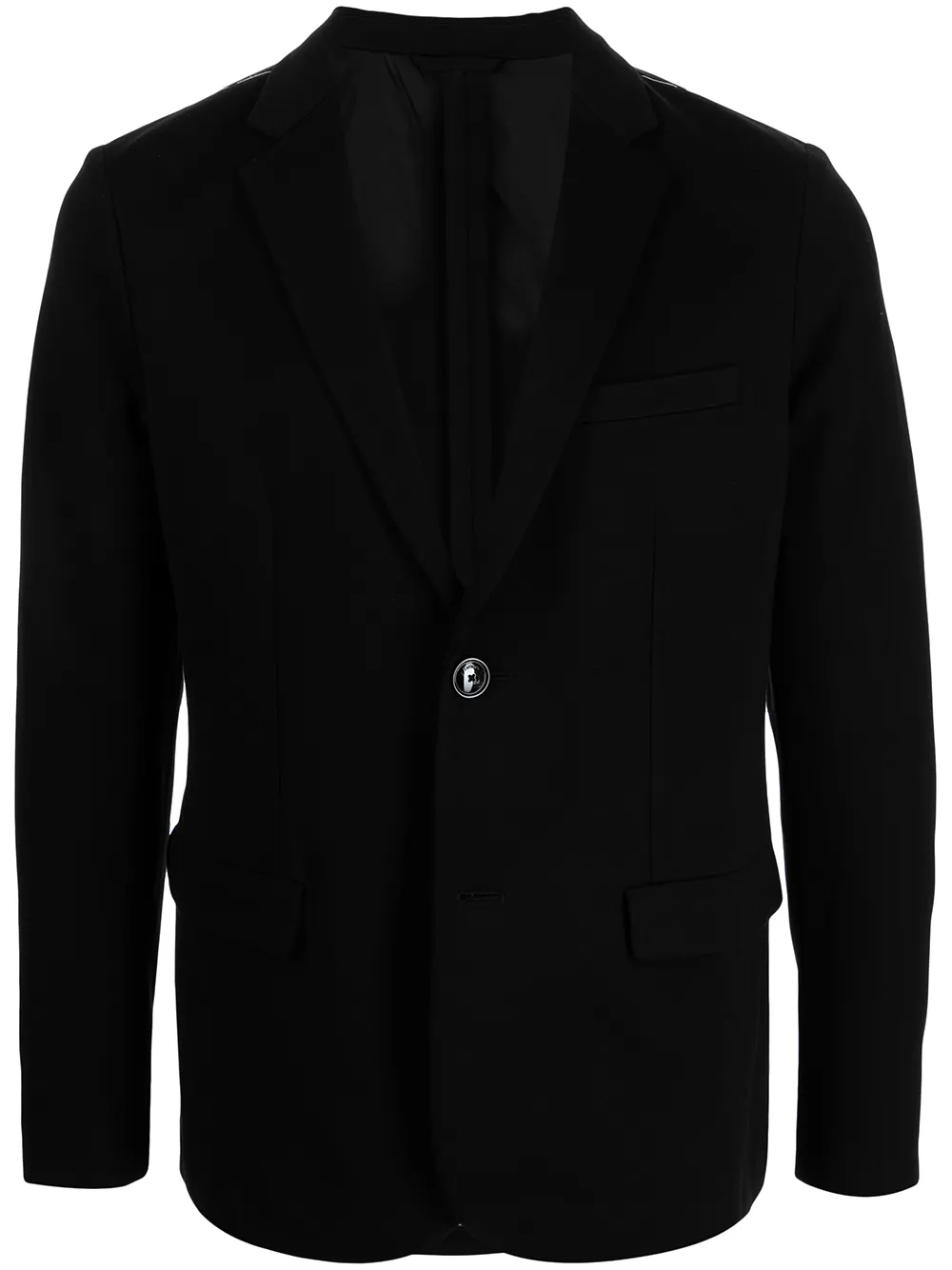 

Однобортный пиджак EMPORIO ARMANI, черный