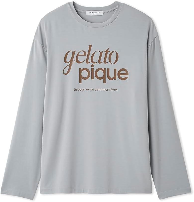 

Мужская футболка с длинным рукавом Gelato Pique Homme с логотипом, модель PMCT255374, синий