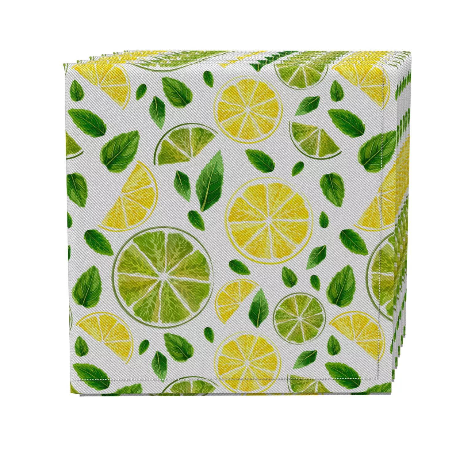 

Набор салфеток из 4 шт., 100 % хлопок, 20x20 дюймов, Citrus Summer