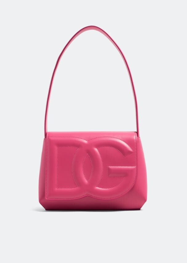 

Сумка через плечо Dolce&Gabbana DG Logo, розовый