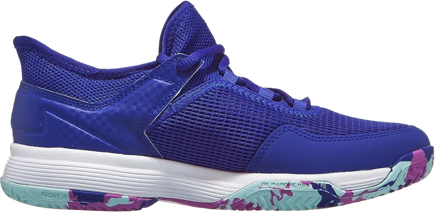 Кроссовки теннисные adidas, цвет Lucid Blue/White/Purple Burst — фото 2