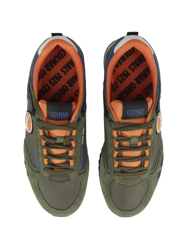 Низкие кроссовки Travis Sport Colors темно-зеленого цвета COLMAR — фото 2