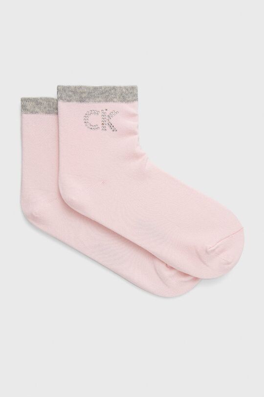 

Носки Calvin Klein, розовый