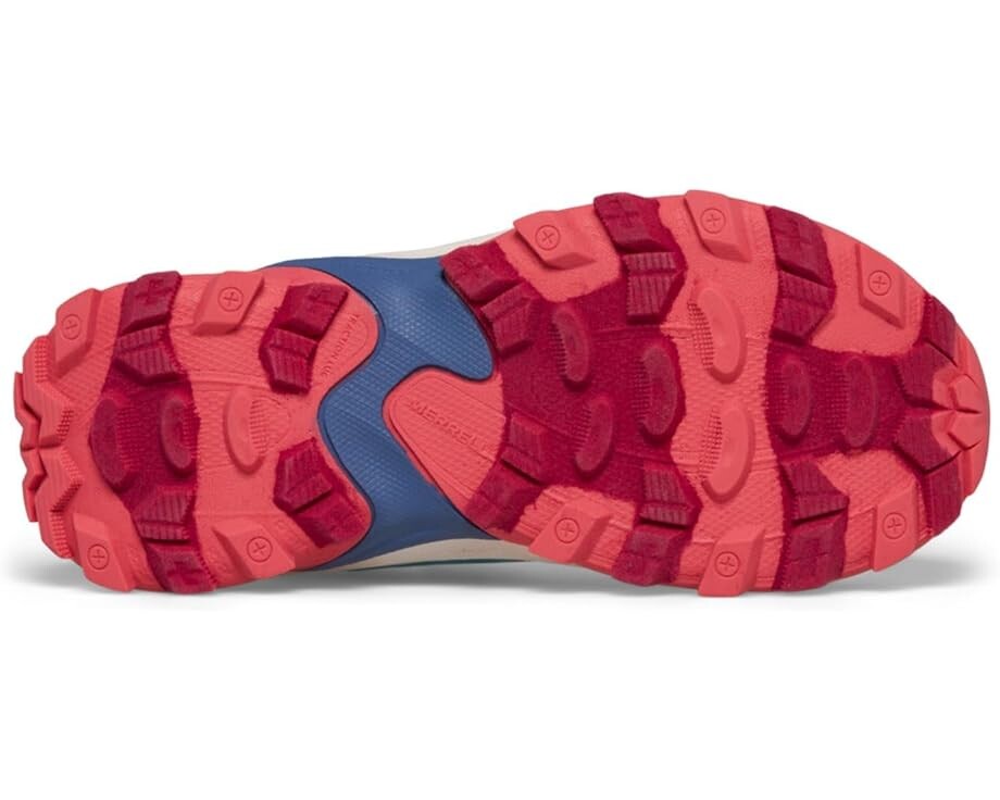 Кроссовки Merrell Kids Moab Speed 2 Low A/C Waterproof, цвет Turquoise/Coral — фото 3