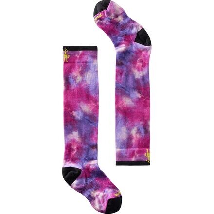 

Носки Ski Zero Cushion с принтом Tie Dye OTC — детские Smartwool, цвет Purple Iris