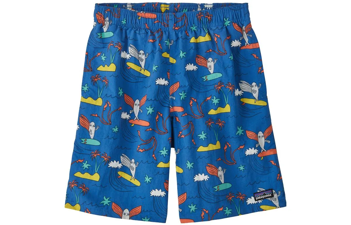 Детские шорты Moderate Patagonia, Baiyue Blue Bayou Blue
