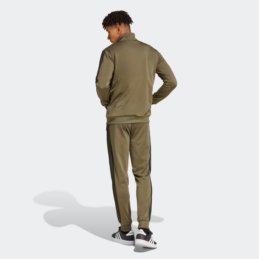 ADIDAS Мужской спортивный костюм цвета хаки — фото 3