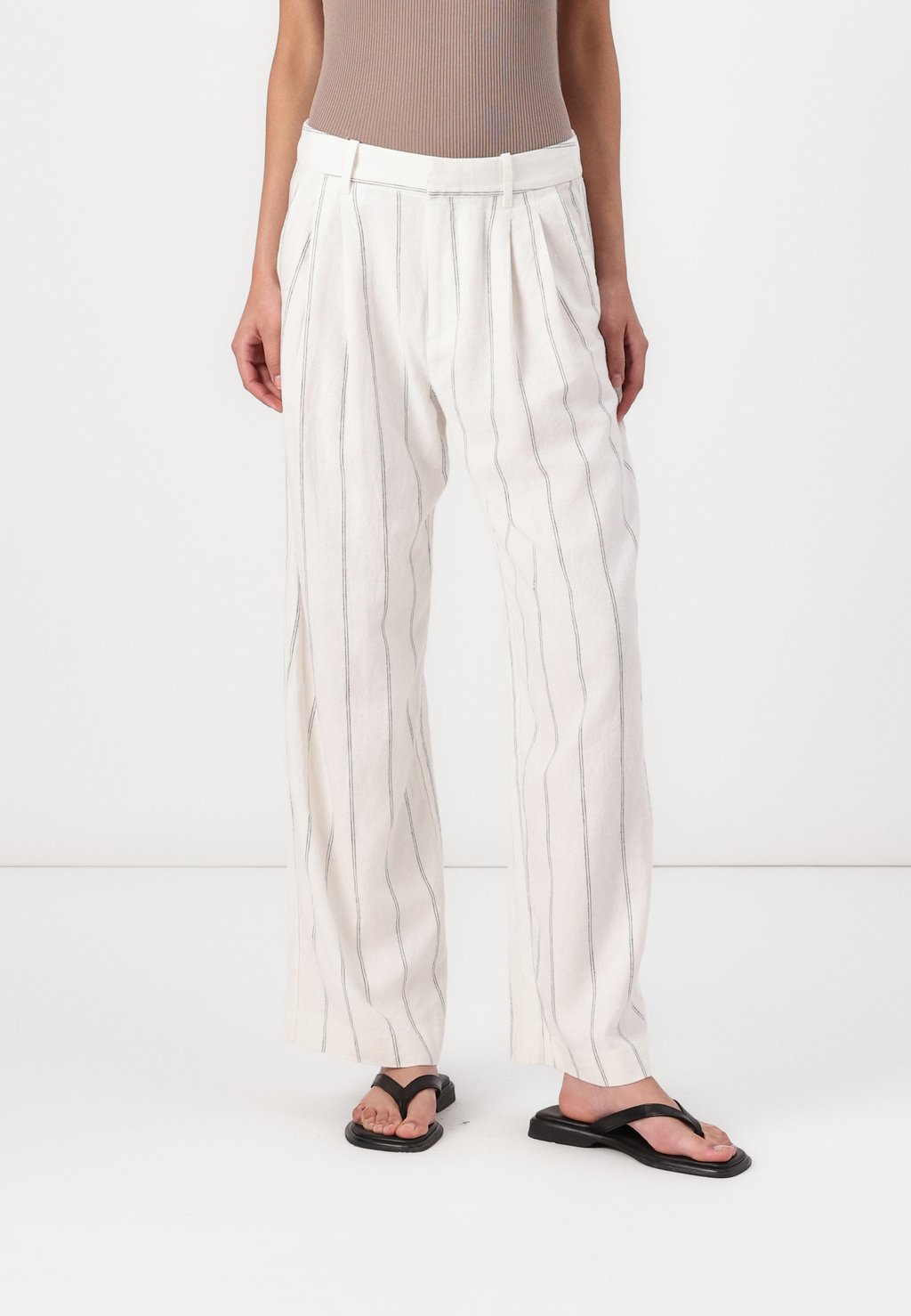 

Брюки WIDE LEG PANT GAP, кремовый