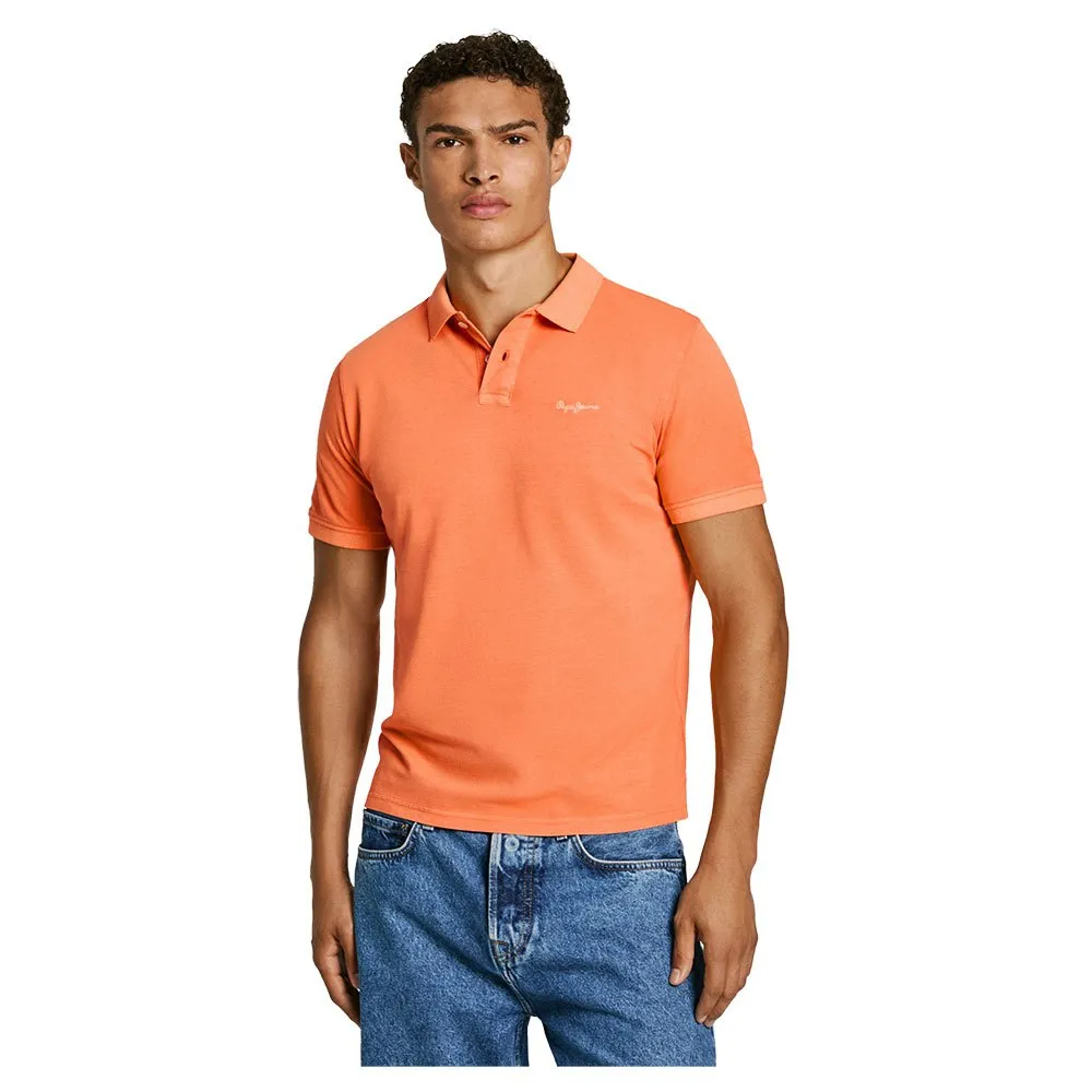 

Поло Pepe Jeans New Oliver Gd, оранжевый