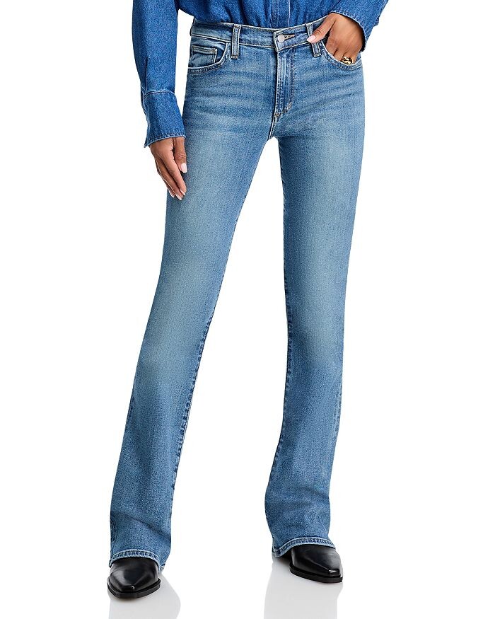 

Joe's Jeans Джинсы Frankie High Rise Bootcut в цвете Boardwalk, синий