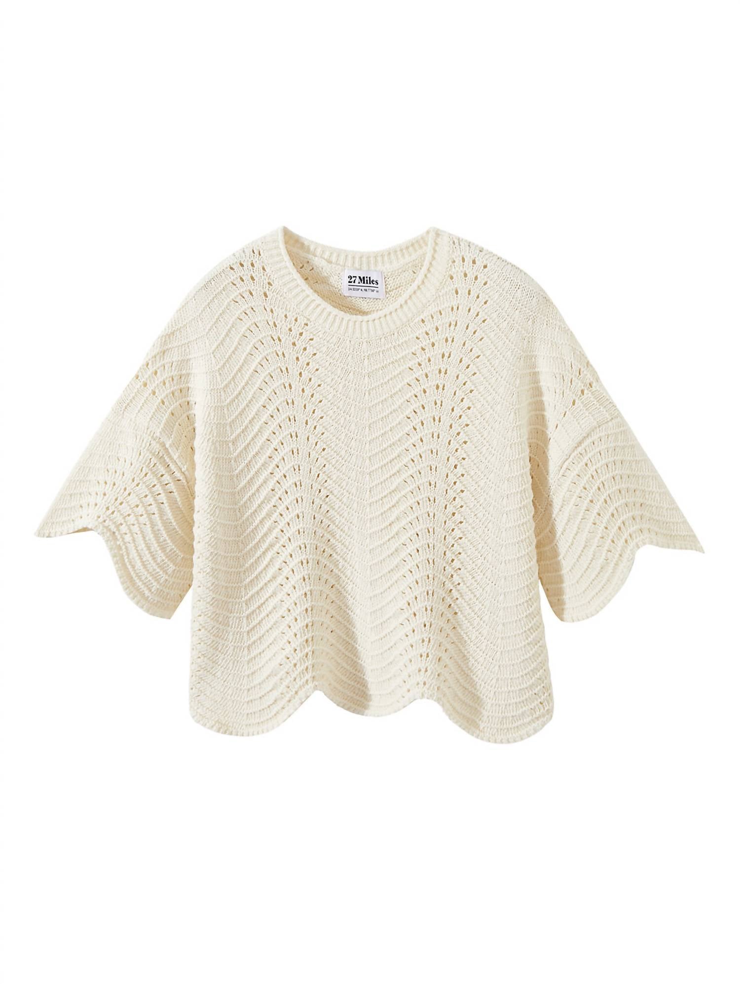 

Женская футболка с коротким рукавом Dillia в цвете Cloud 27 Miles Malibu, cloud