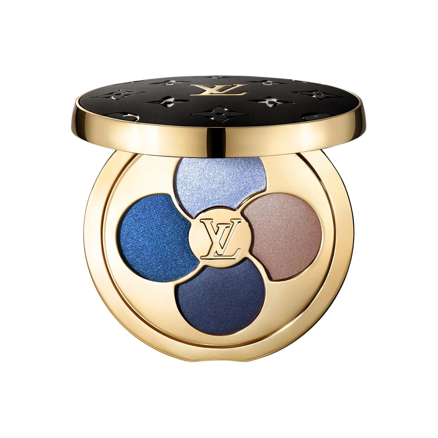 Палетка теней для век 4 цвета Louis Vuitton Sky Blue