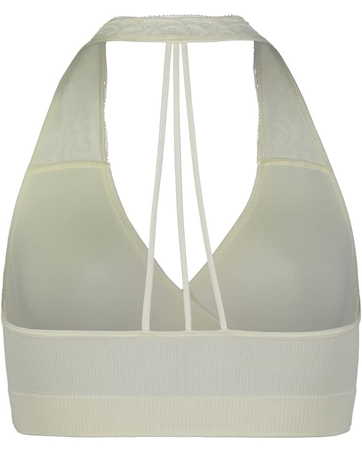 

Бралетт BRABAR Hug Lace T-Strap Halter Bralette, цвет Vanilla Ice