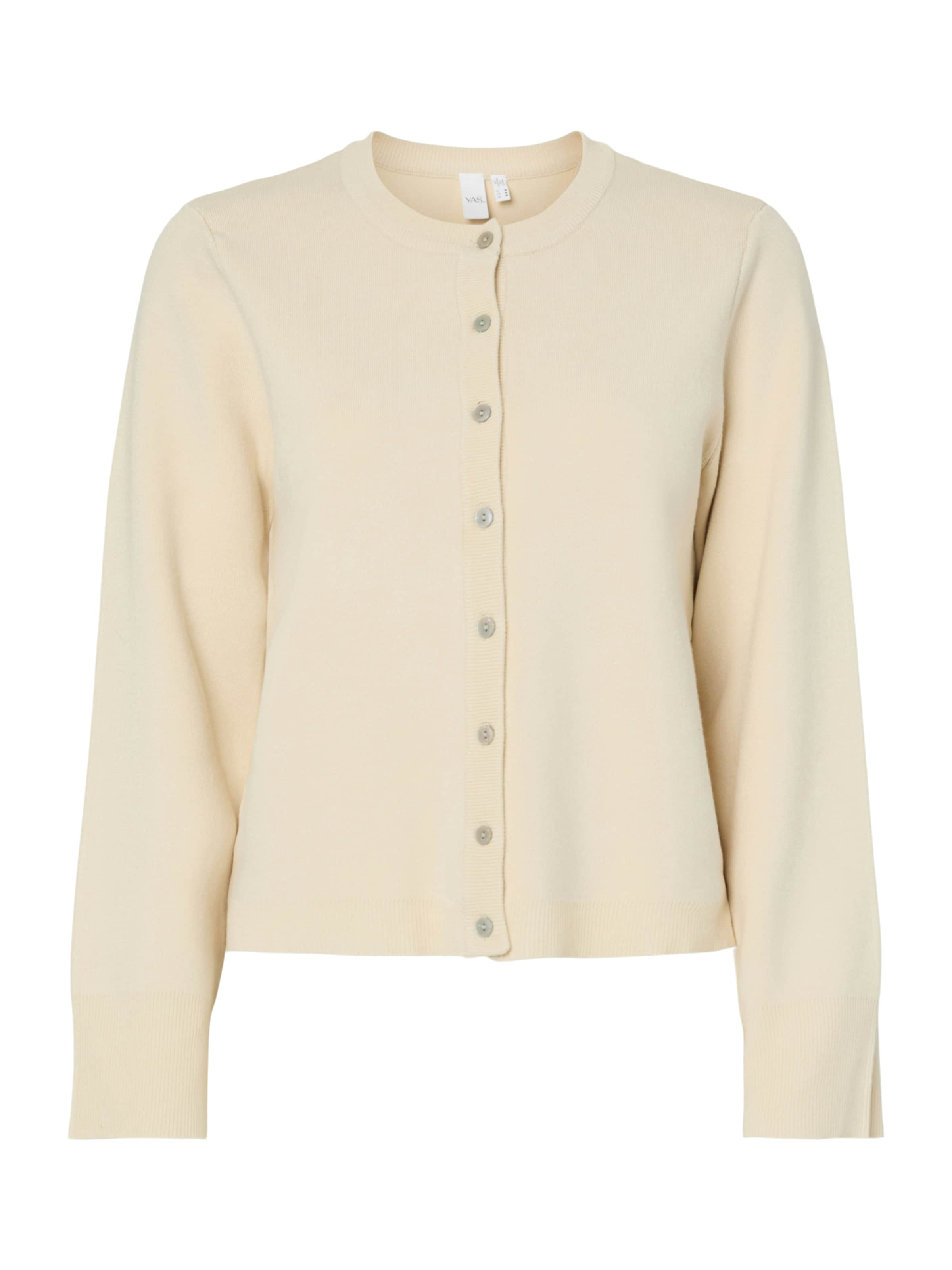 

Кардиган 'YASElena' вязаный в песочном цвете