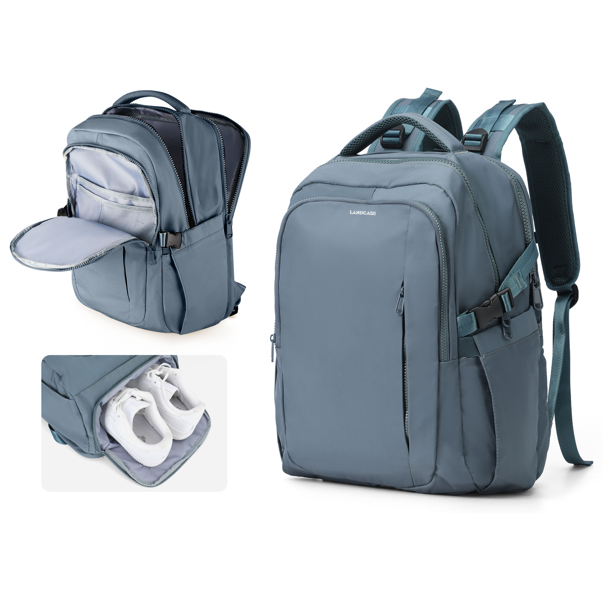 

LANDCASE Тканевый рюкзак Regular Unisex Multicolor, Peacock Blue