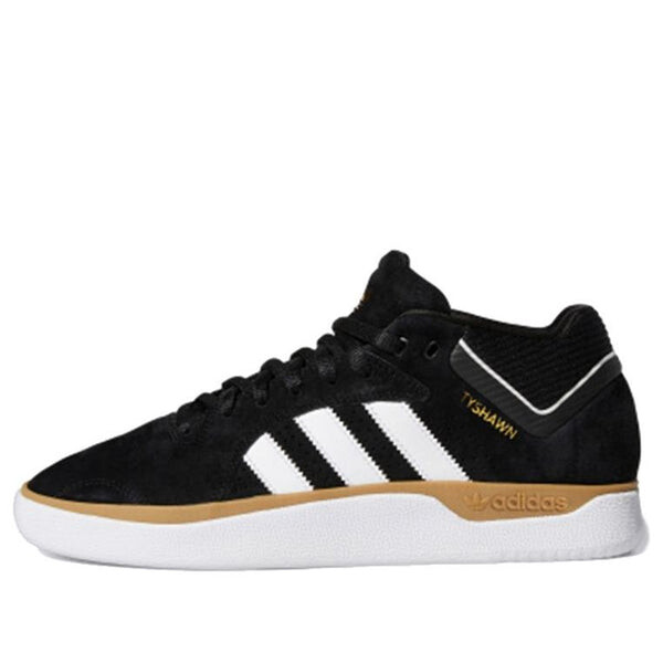 

Кроссовки tyshawn 'core black gum' Adidas, черный