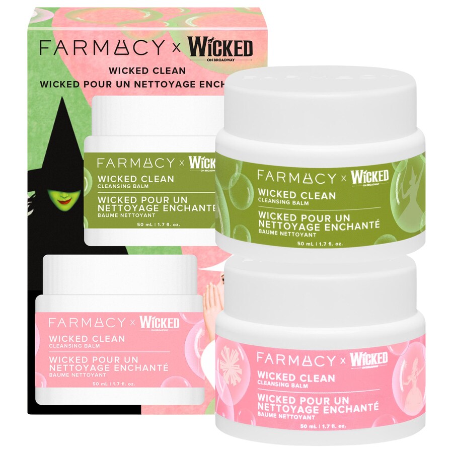 

Очищающий бальзам для снятия макияжа Green Clean Farmacy, Wicked Clean Kit LE