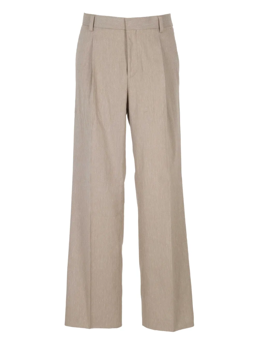 

Плиссированные брюки Boss, коричневый