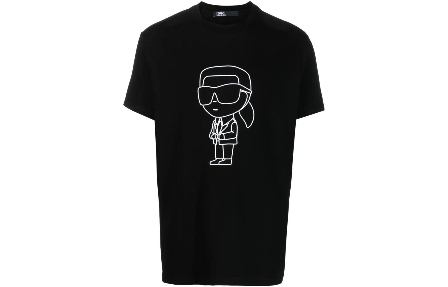 

KARL LAGERFELD Мужская футболка, цвет Black