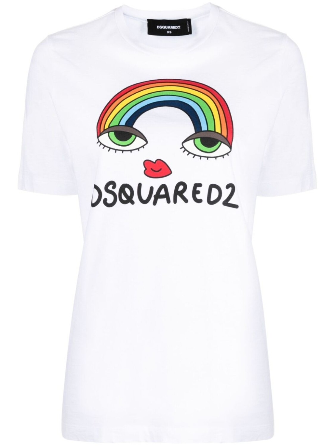 

Dsquared2 футболка с логотипом, белый