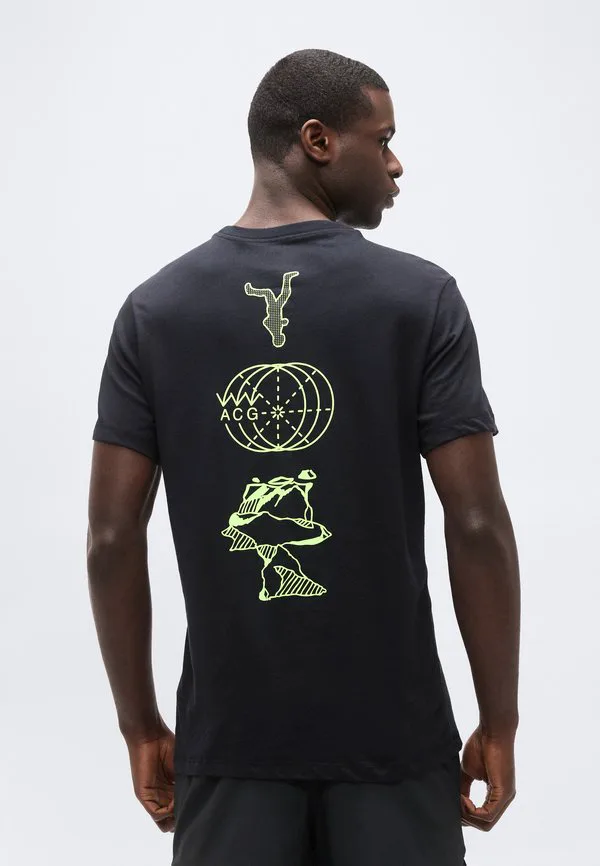 Футболка tee trail energy sports Nike Acg, Black/Volt Ice
