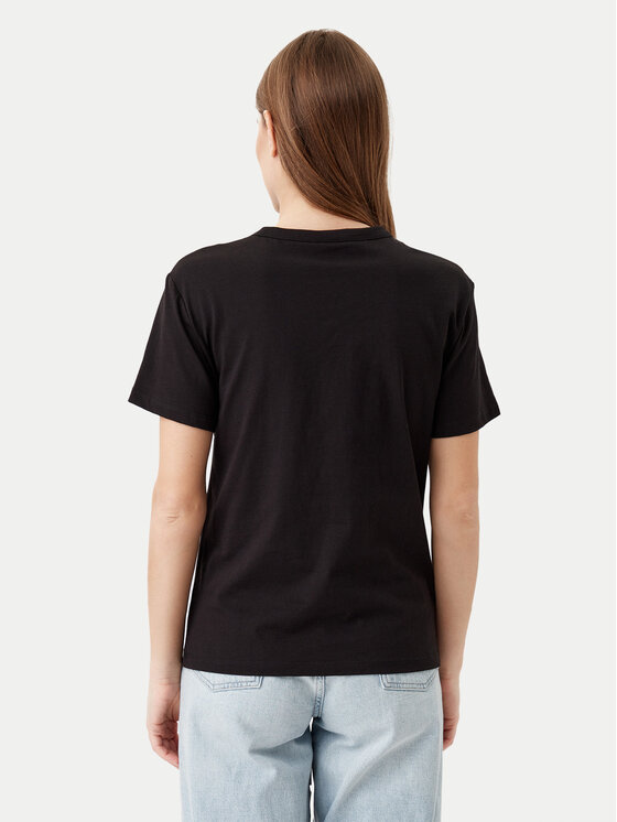 Футболка обычного кроя K20K208294 Calvin Klein, черный — фото 3