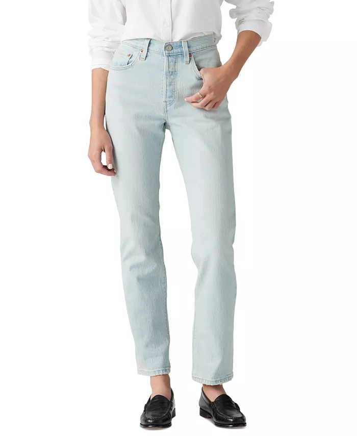

Женские джинсы 501 Original-Fit Straight-Leg Levi's, синий