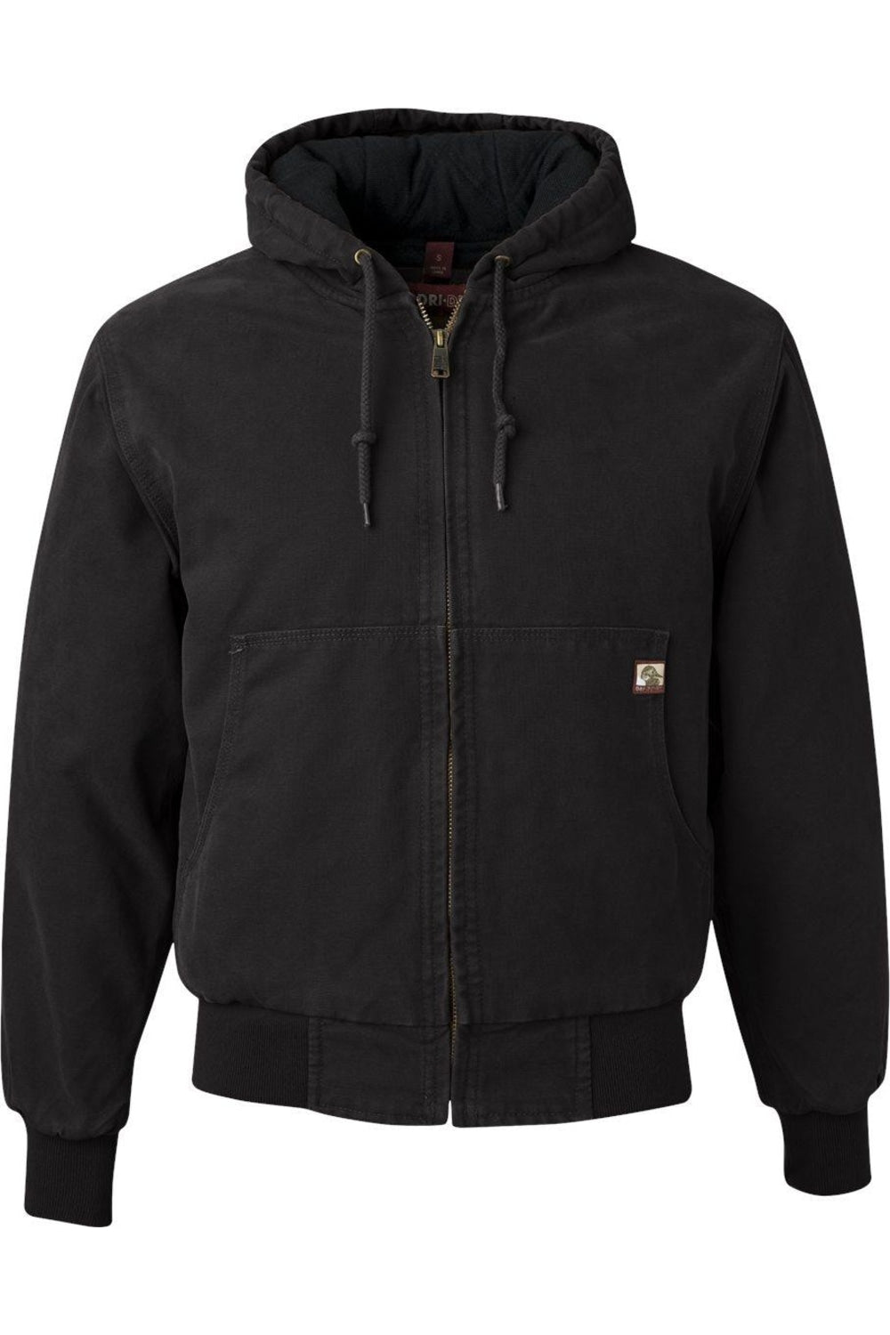 

Куртка DRI DUCK из ткани Cheyenne Boulder с капюшоном и трикотажной стеганой подкладкой, черный