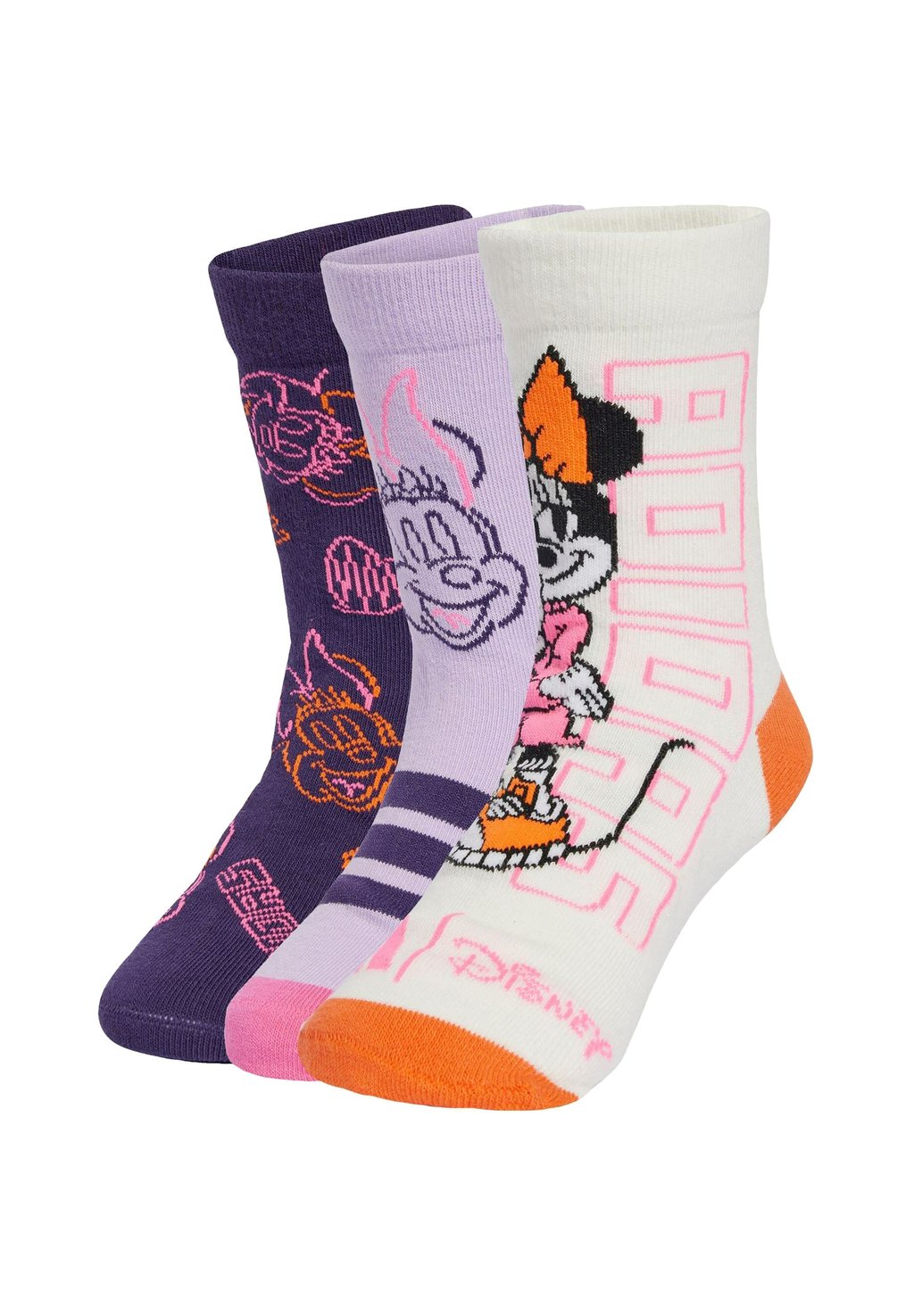 

Носки DISNEY MINNIE MOUSE 3 PACK Adidas Sportswear, белый