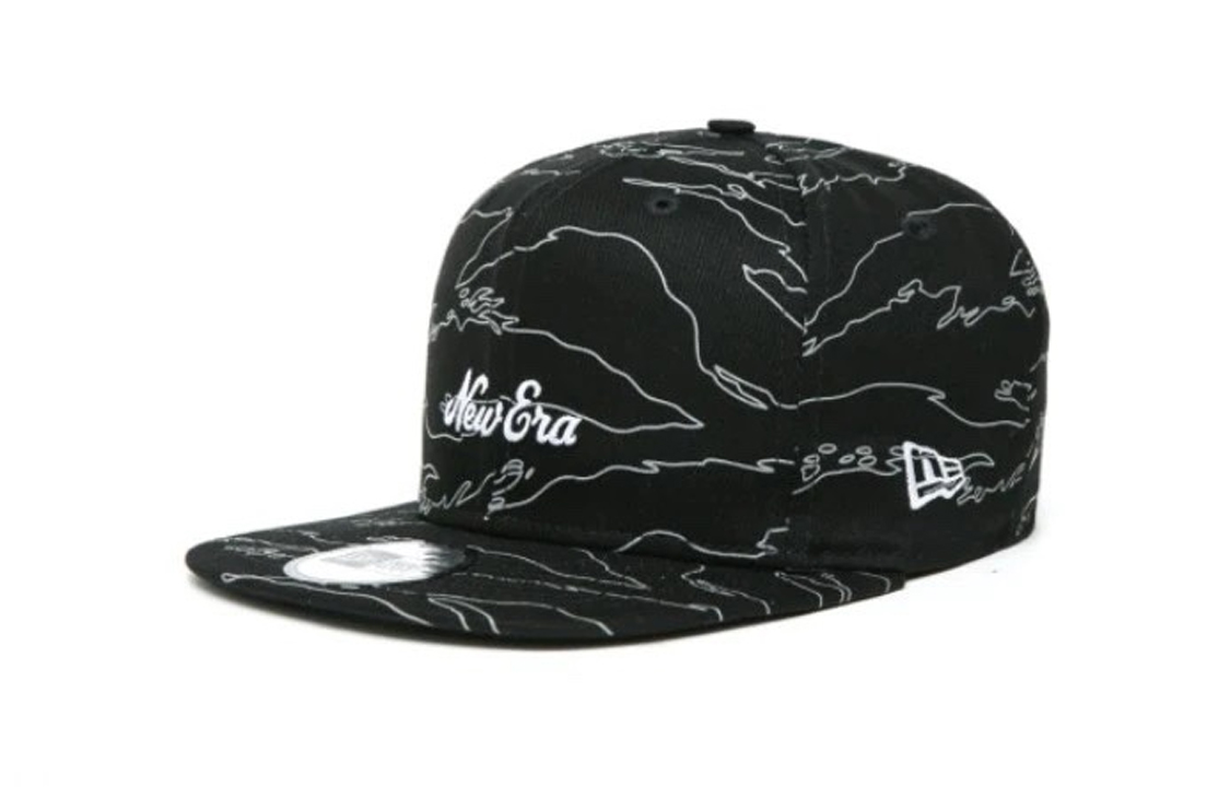 

New Era Бейсболка унисекс черная, Black